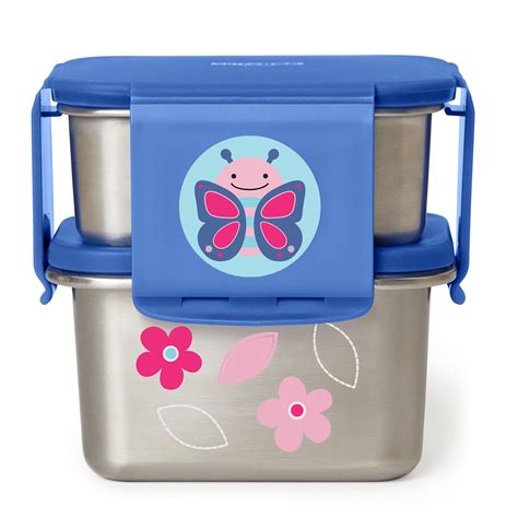 steel skiphop lunch box|skip hop lunch cups.